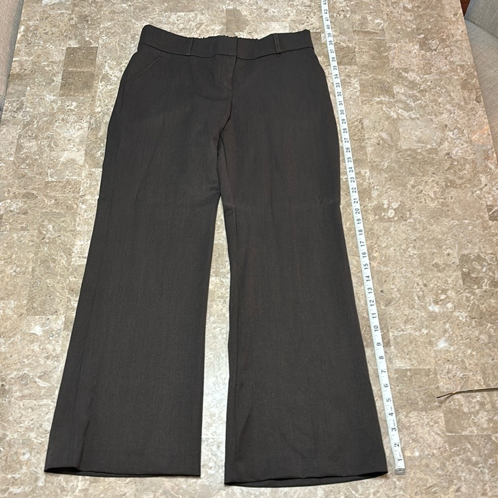 Mimi Maternity Dress Slacks Dark Brown Size MS